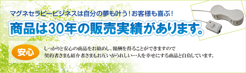 30年の販売事績 30年の販売事績